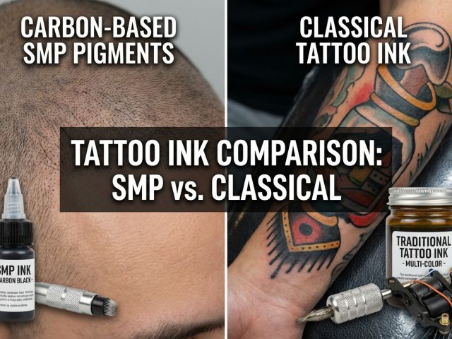 verschil tussen mhp inkt en klassieke tattoo inkt